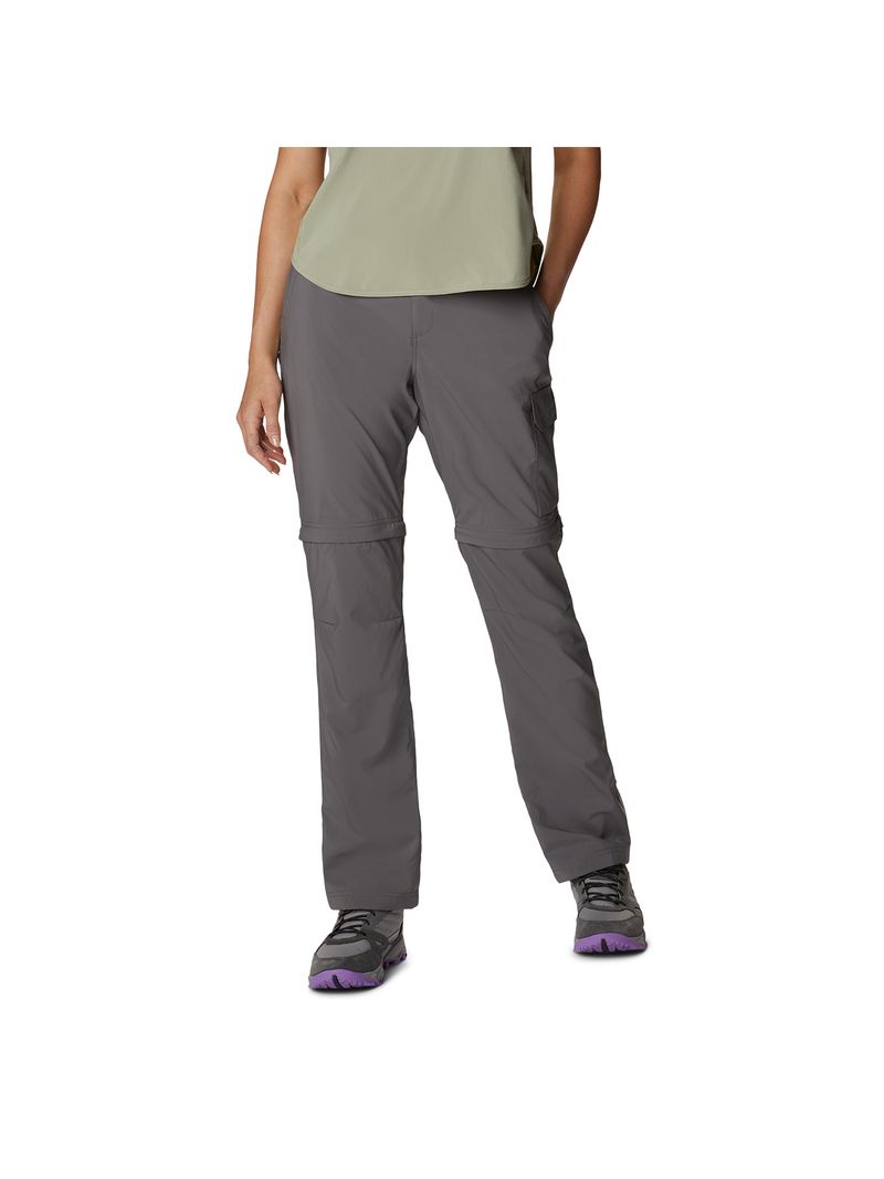 Pantalón Mujer Silver Ridge Utility Convertible Gris Columbia