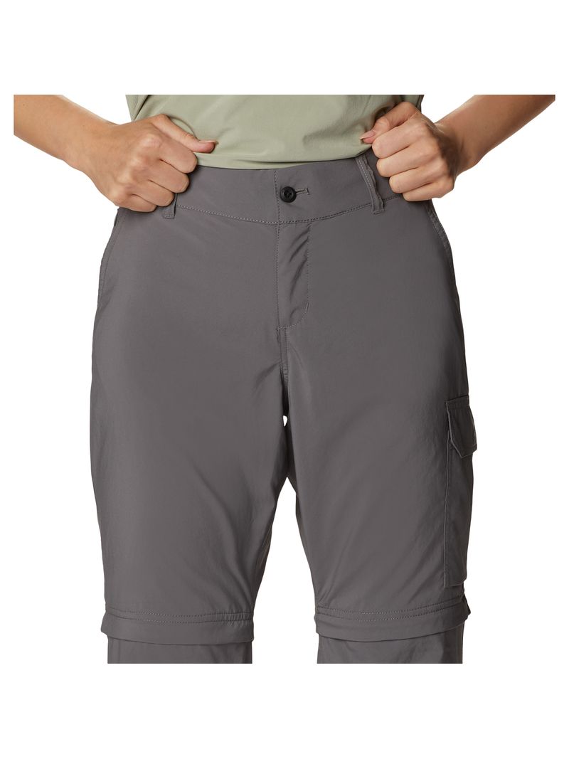 Pantalón Mujer Silver Ridge Utility Convertible Gris Columbia