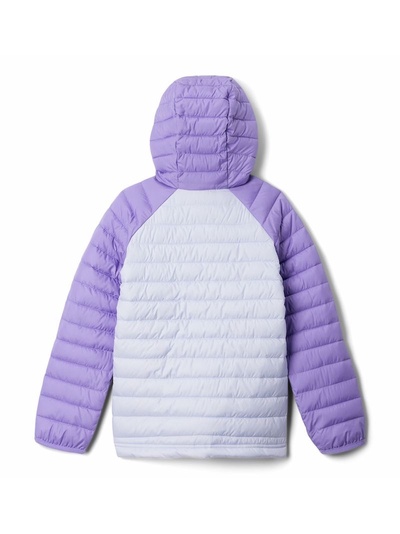 Parka Niña Powder Lite II Hooded Azul Columbia