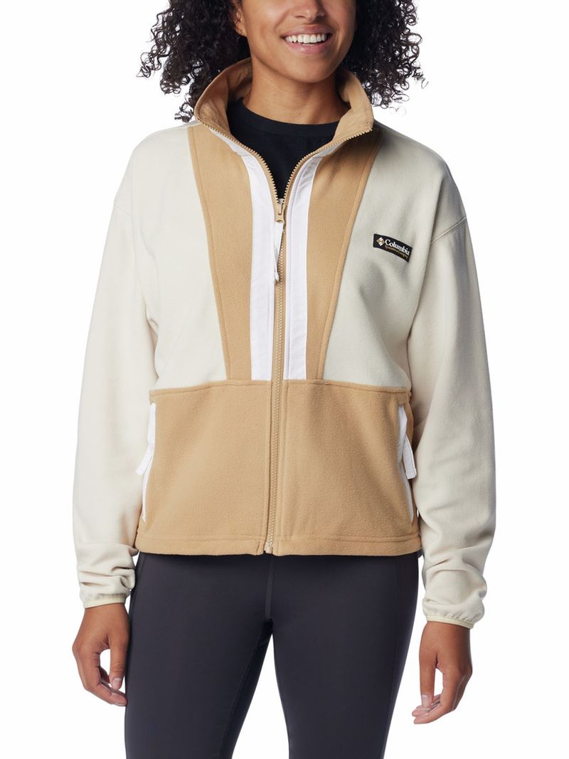 Polar Mujer Back Bowl Fleece Blanco Columbia