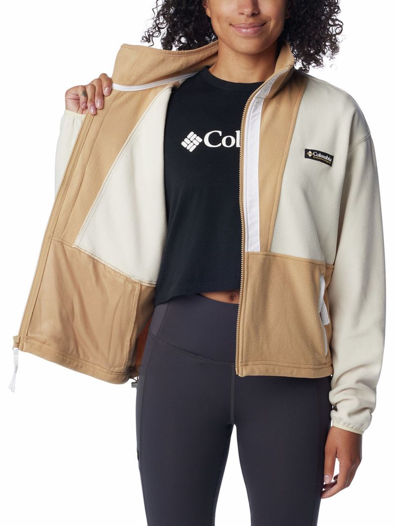 Polar Mujer Back Bowl Fleece Blanco Columbia