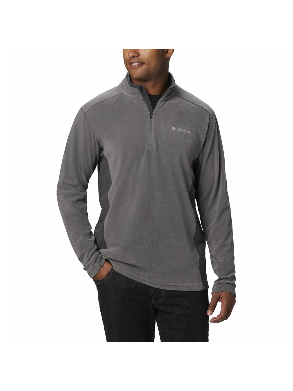 Polar Hombre Klamath Range Half Zip Gris Columbia