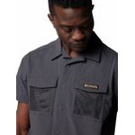 Camisa-Manga-Corta-Hombre-Landroamer-Ripstop-Gris-Columbia