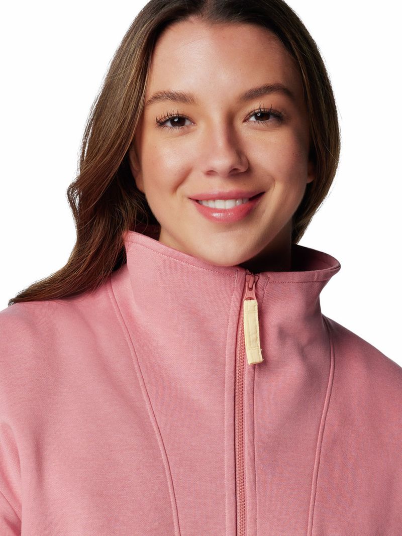Polar Mujer Painted Peak Cropped Fleece Rosado Columbia