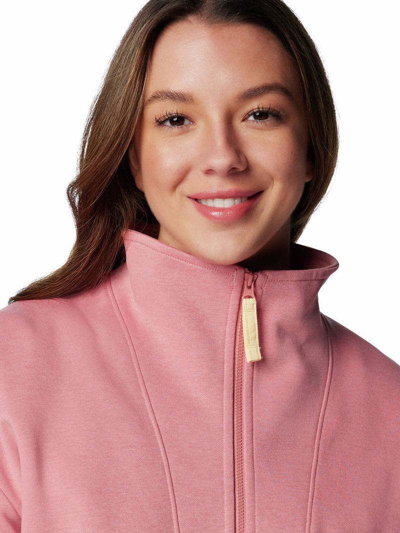 Polar-Mujer-Painted-Peak-Cropped-Fleece-Rosado-Columbia