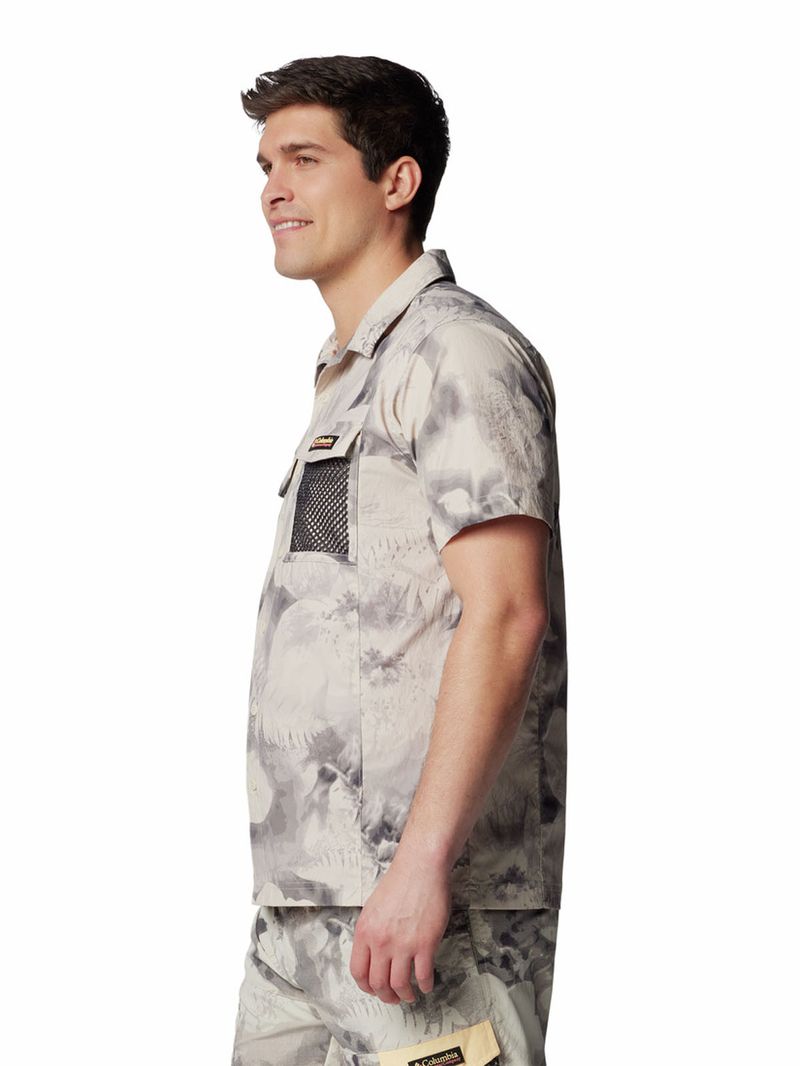 Camisa-Manga-Corta-Hombre-Painted-Peak-Beige-Columbia