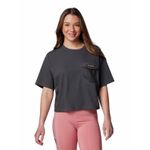 Polera-Manga-Corta-Mujer-Painted-Peak-Knit-Gris-Columbia