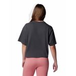 Polera-Manga-Corta-Mujer-Painted-Peak-Knit-Gris-Columbia
