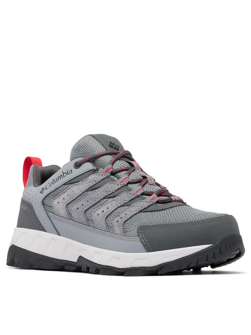 Zapatilla Hombre Strata Trail Low Wp Gris Columbia