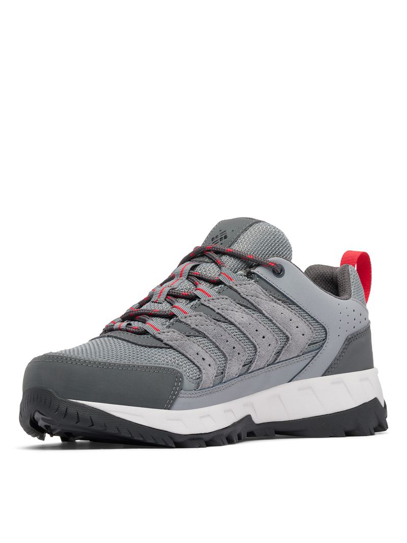 Zapatilla Hombre Strata Trail Low Wp Gris Columbia