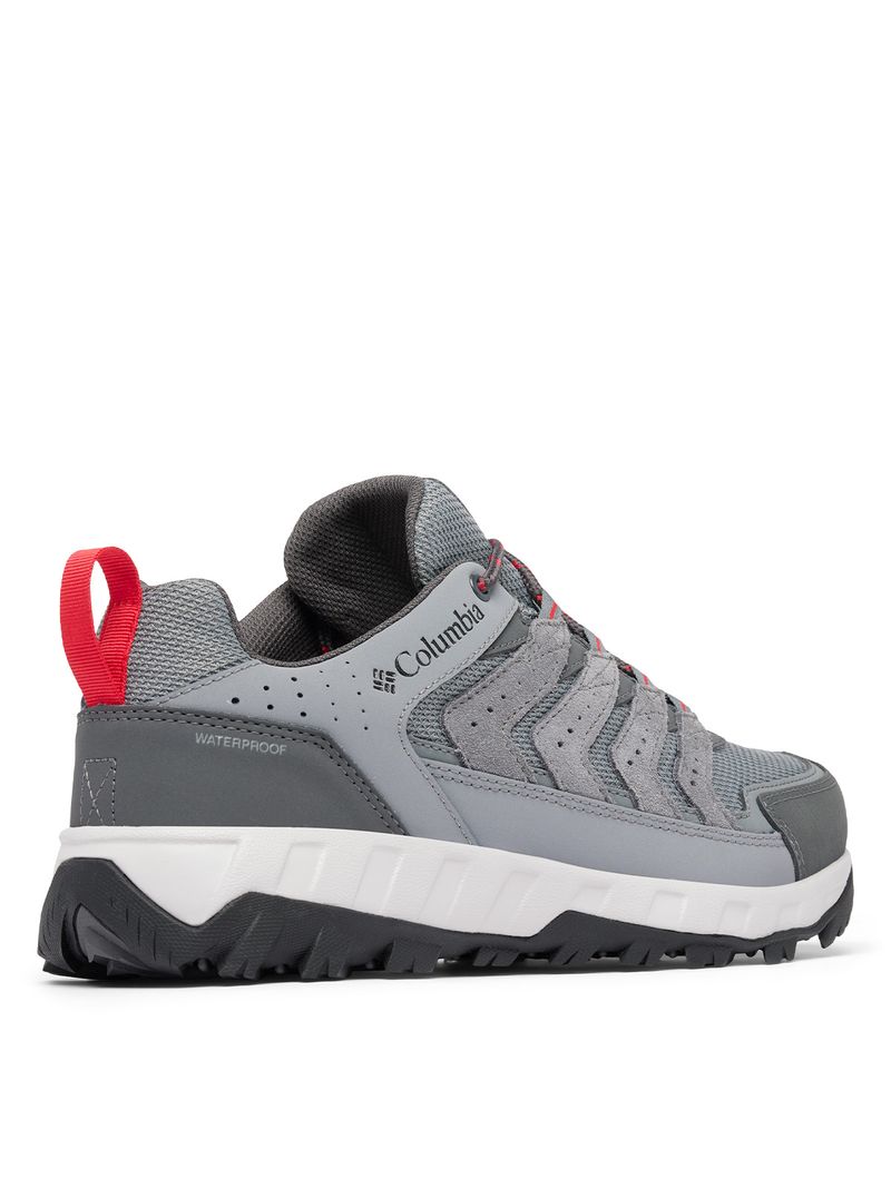 Zapatilla Hombre Strata Trail Low Wp Gris Columbia