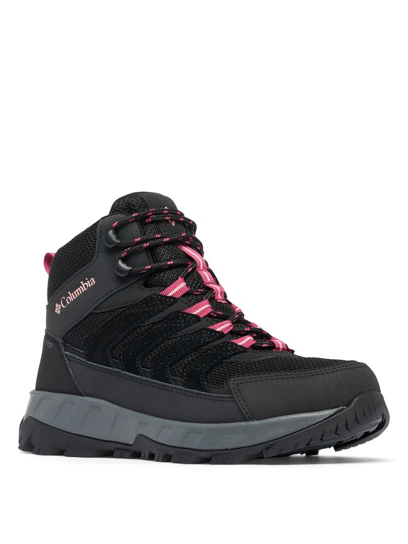 Botín Mujer Strata Trail Mid Wp Negro Columbia