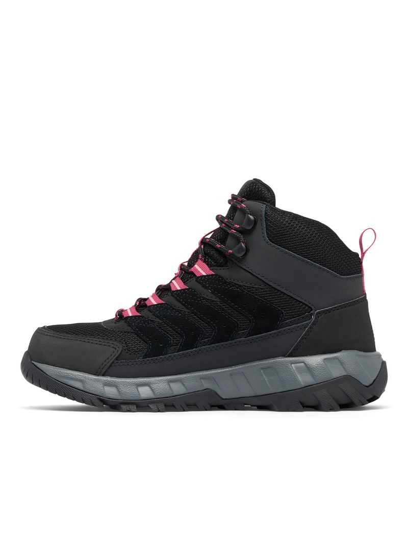 Botín Mujer Strata Trail Mid Wp Negro Columbia