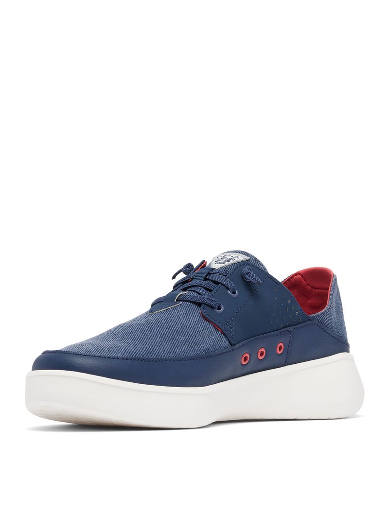 Zapatilla Hombre Boatside Relaxed Pfg Azul Marino Columbia