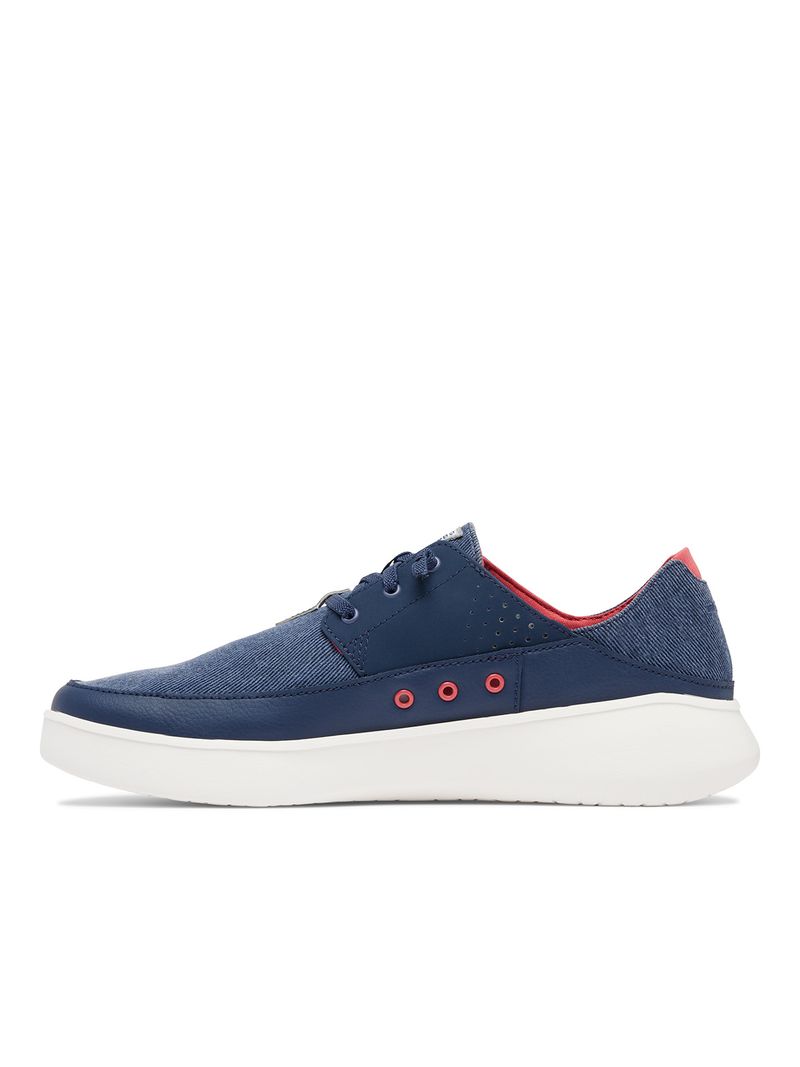Zapatilla Hombre Boatside Relaxed Pfg Azul Marino Columbia