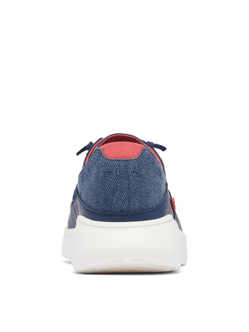 Zapatilla Hombre Boatside Relaxed Pfg Azul Marino Columbia