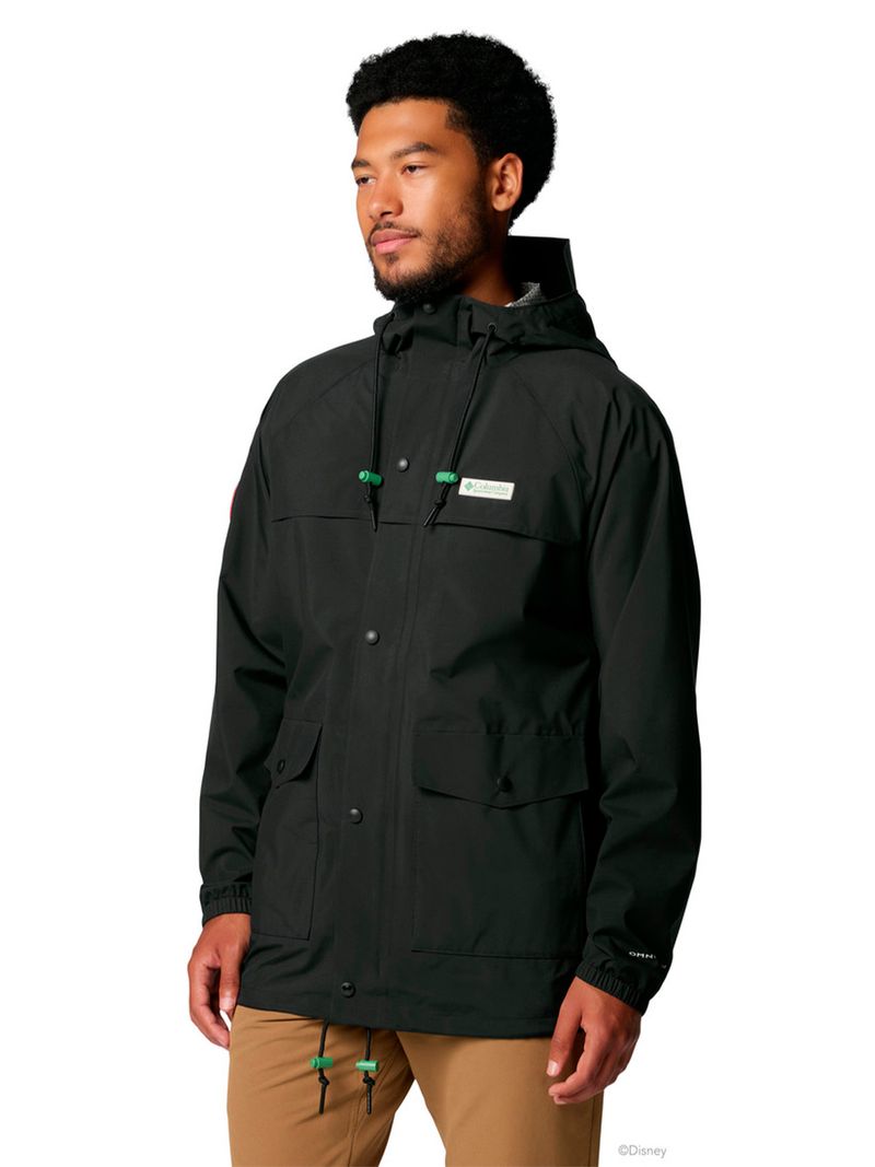 Parka Hombre Csc X Disney Mickey Mouse Ibex Rain Shell Negro Columbia