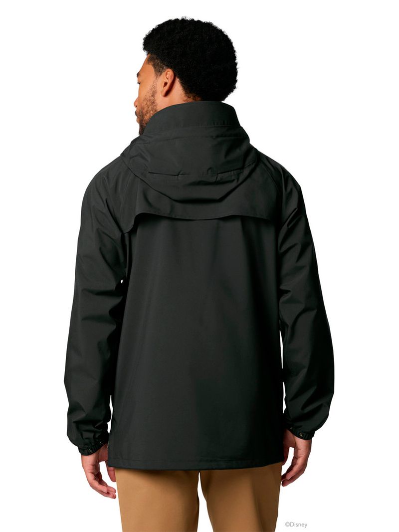 Parka Hombre Csc X Disney Mickey Mouse Ibex Rain Shell Negro Columbia