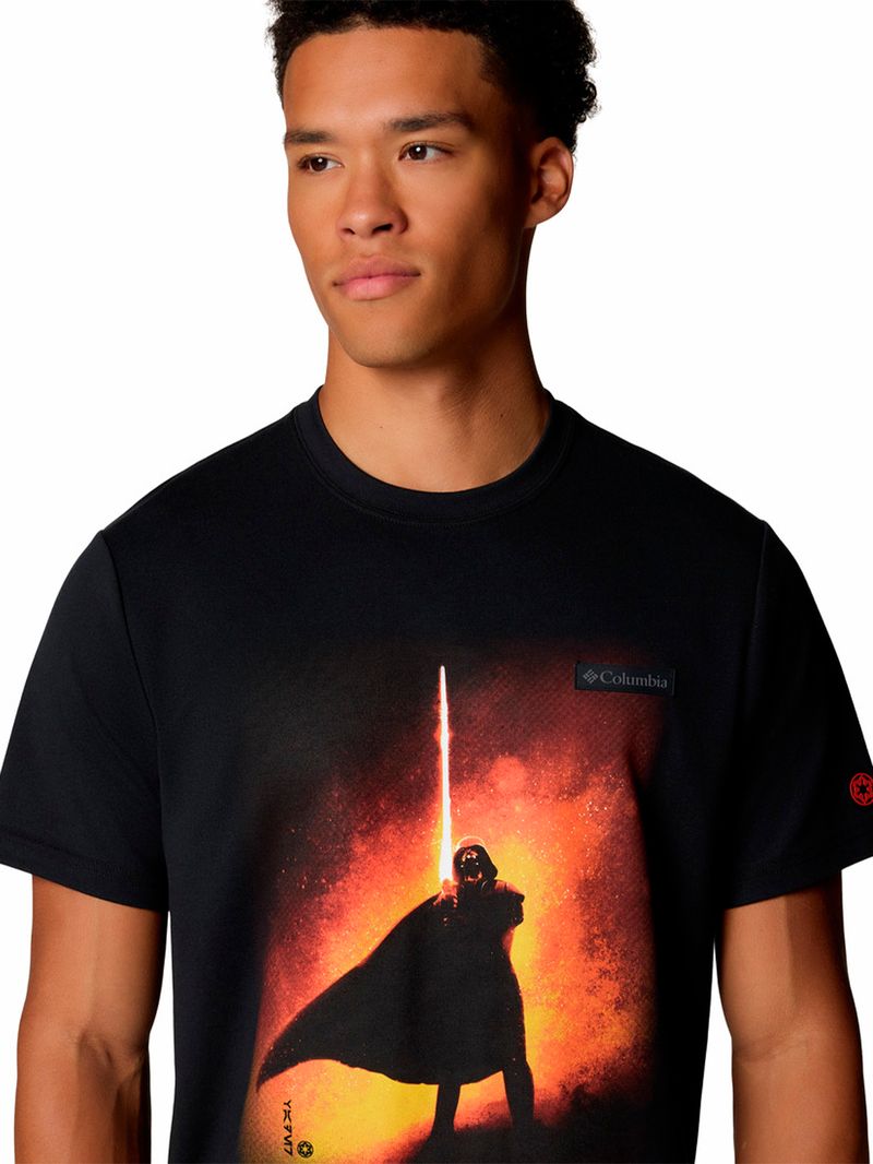 Polera-Manga-Corta-Hombre-Vader-Negro-Columbia
