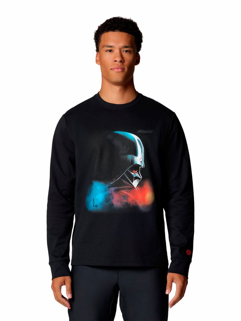 Polera-Manga-Larga-Hombre-Vader-Negro-Columbia