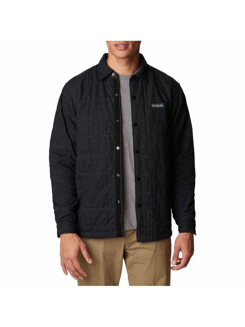 Camisa Manga Larga Hombre Landroamer Negro Columbia