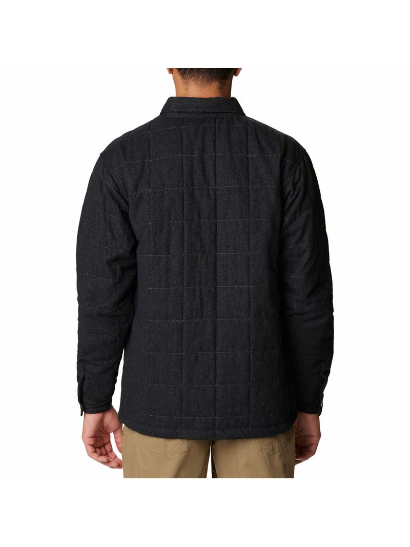 Camisa Manga Larga Hombre Landroamer Negro Columbia