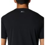 Polera-Manga-Corta-Hombre-Endle-Trail-Running-Negro-Columbia