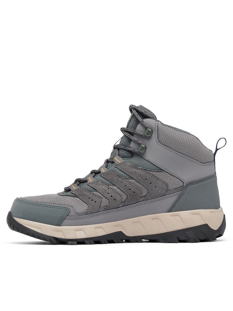 Botín Hombre Strata Trail Mid Waterproof Gris Columbia