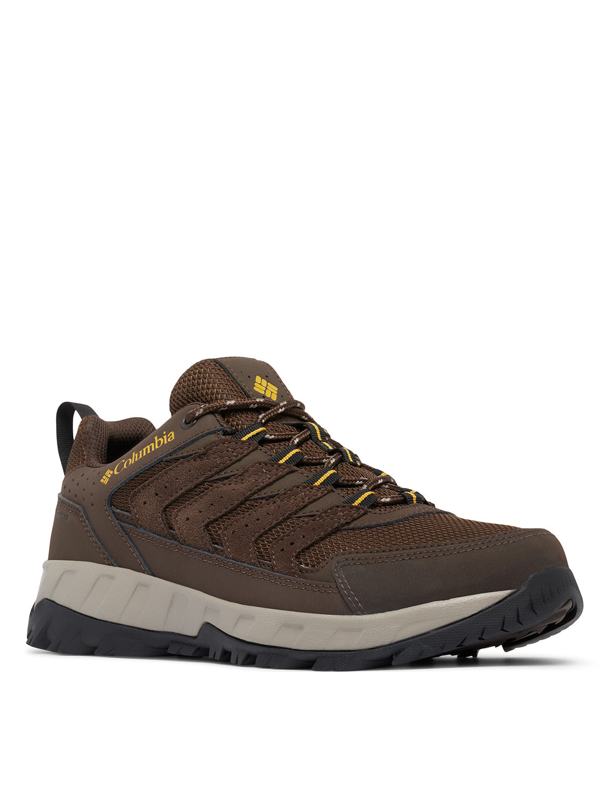 Zapatilla Hombre Strata Trail Low Waterproof Café Columbia