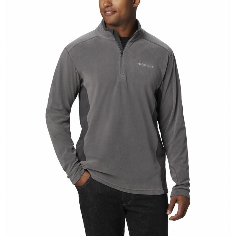 Polar-Hombre-Klamath-Range-Half-Zip-Gris-Columbia