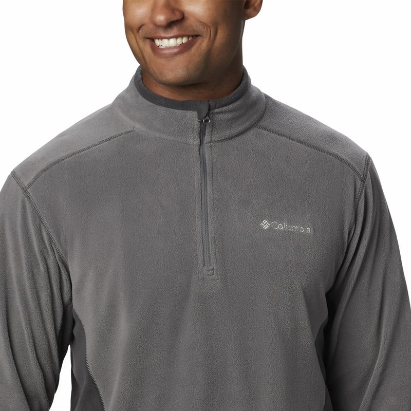 Polar-Hombre-Klamath-Range-Half-Zip-Gris-Columbia