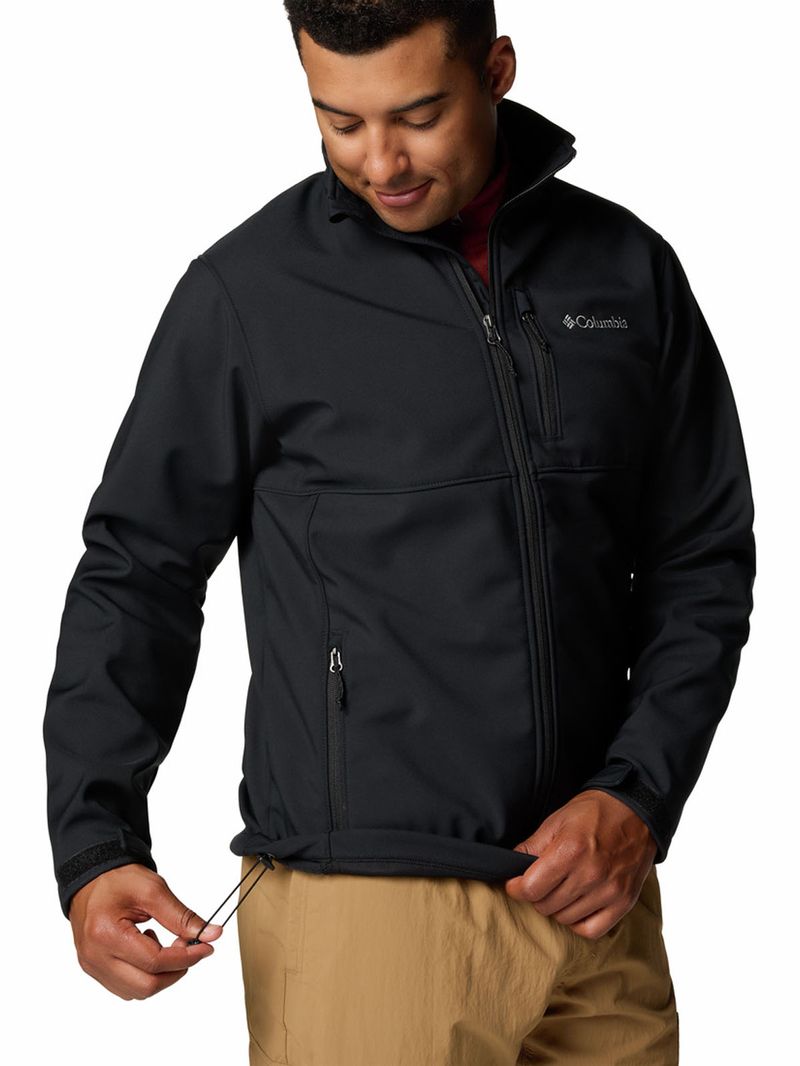 Chaqueta-Hombre-Ascender-Soft-Shell-Negro-Columbia