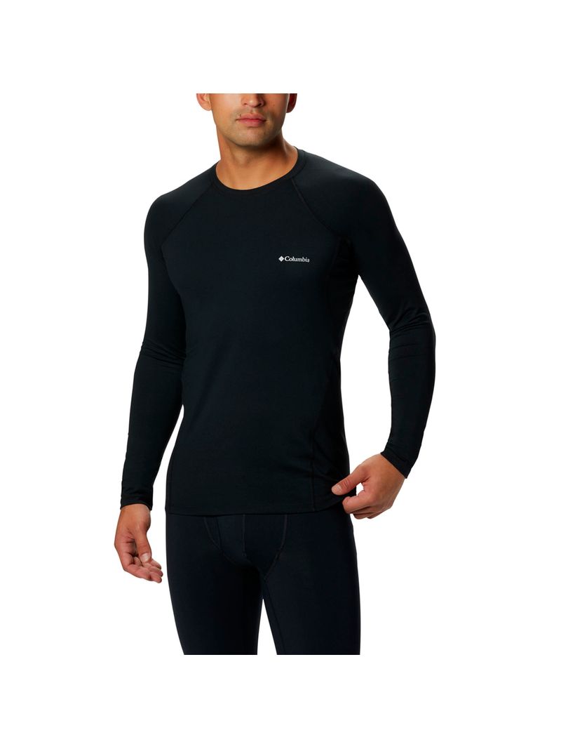 Primeras Capas Hombre Midweight Stretch Negro Columbia