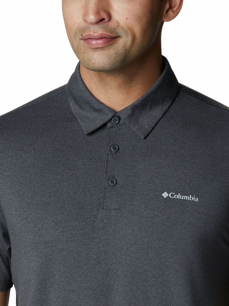 Polera-Manga-Corta-Hombre-Tech-Trail-Gris-Columbia