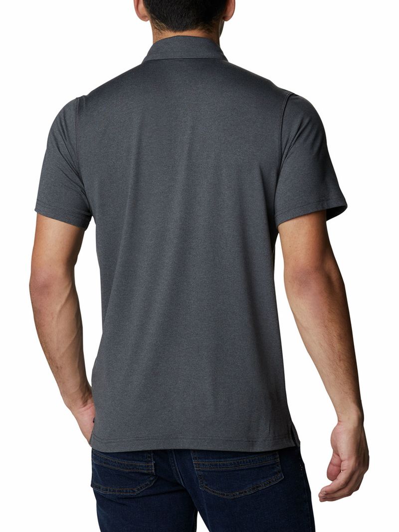 Polera-Manga-Corta-Hombre-Tech-Trail-Gris-Columbia