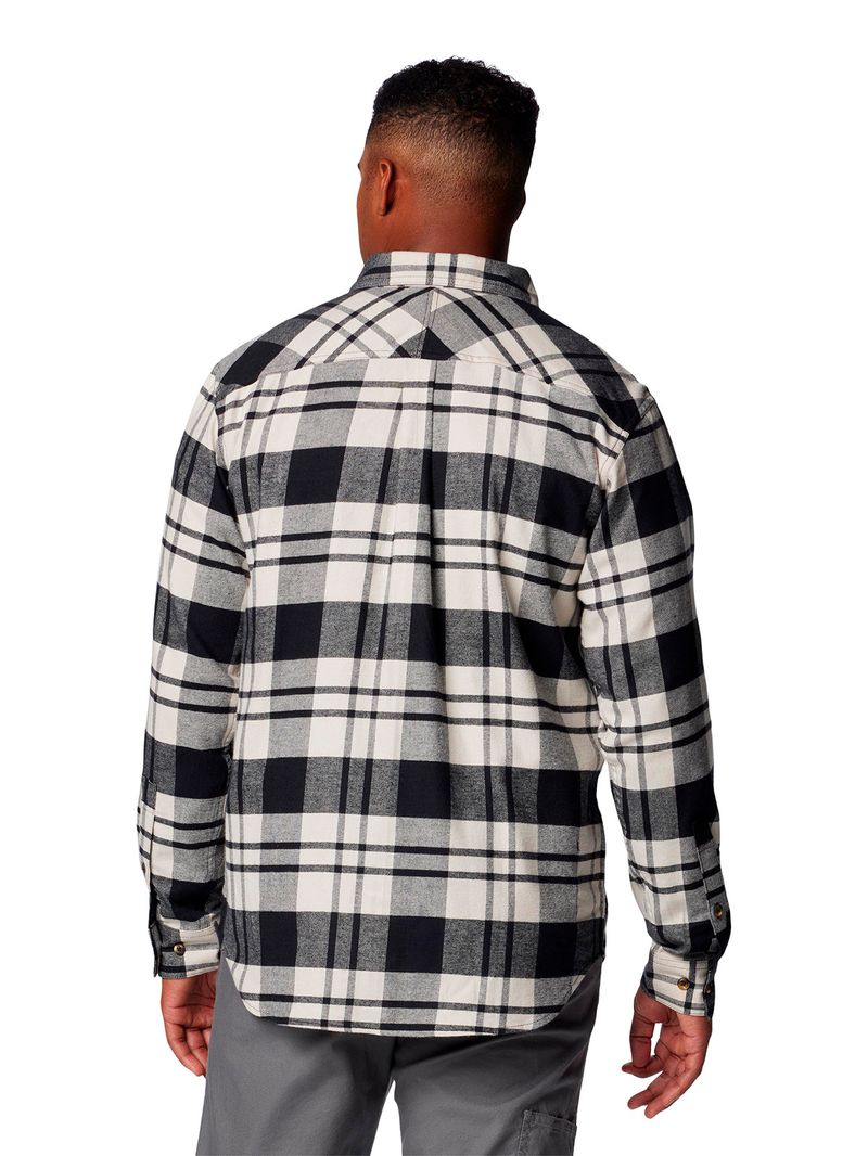 Camisa-Manga-Larga-Hombre-Flare-Gun-Stretch-Negro-Columbia