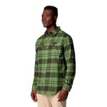 Camisa-Manga-Larga-Hombre-Flare-Gun-Stretch-Verde-Columbia