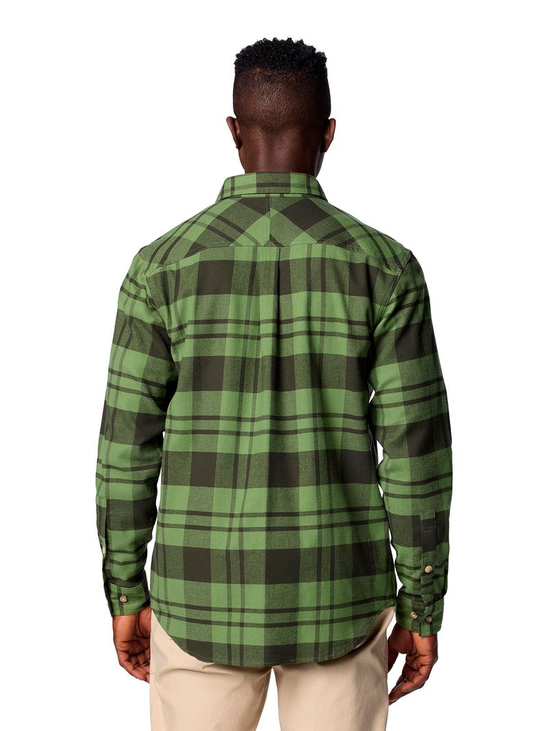 Camisa-Manga-Larga-Hombre-Flare-Gun-Stretch-Verde-Columbia
