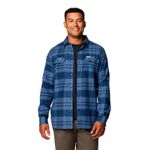Camisa-Manga-Larga-Hombre-Flare-Gun-Stretch-Azul-Columbia