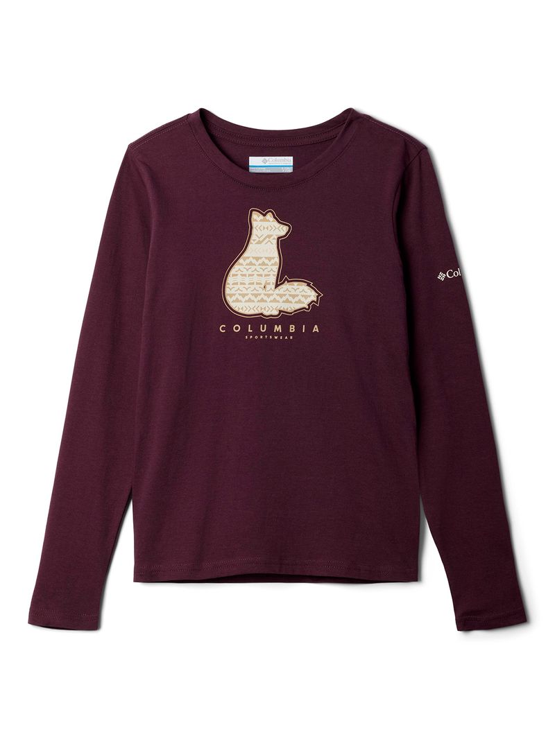 Polera-Manga-Larga-Niña-Hazeldel-Hill-Morado-Columbia