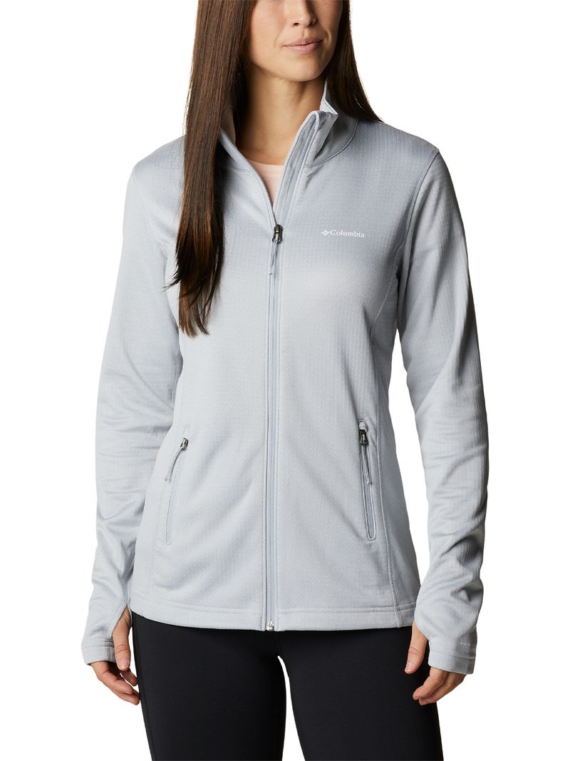 Polar Mujer Park View Grid Celeste Columbia
