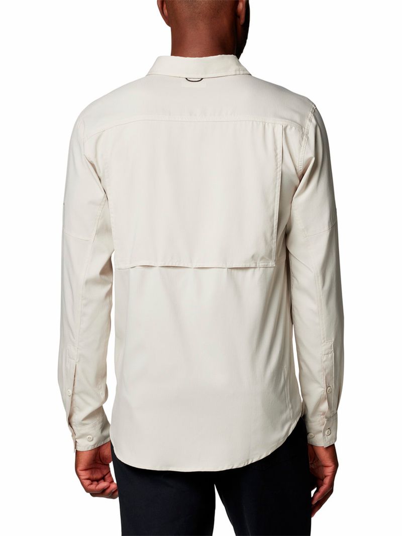 Camisa Manga Larga Hombre Silver Ridge Utility Lite Gris Columbia