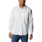 Camisa-Manga-Larga-Hombre-Silver-Ridge-Utility-Lite-Blanco-Columbia