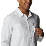 Camisa-Manga-Larga-Hombre-Silver-Ridge-Utility-Lite-Blanco-Columbia