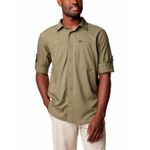 Camisa-Manga-Larga-Hombre-Silver-Ridge-Utility-Lite-Verde-Columbia