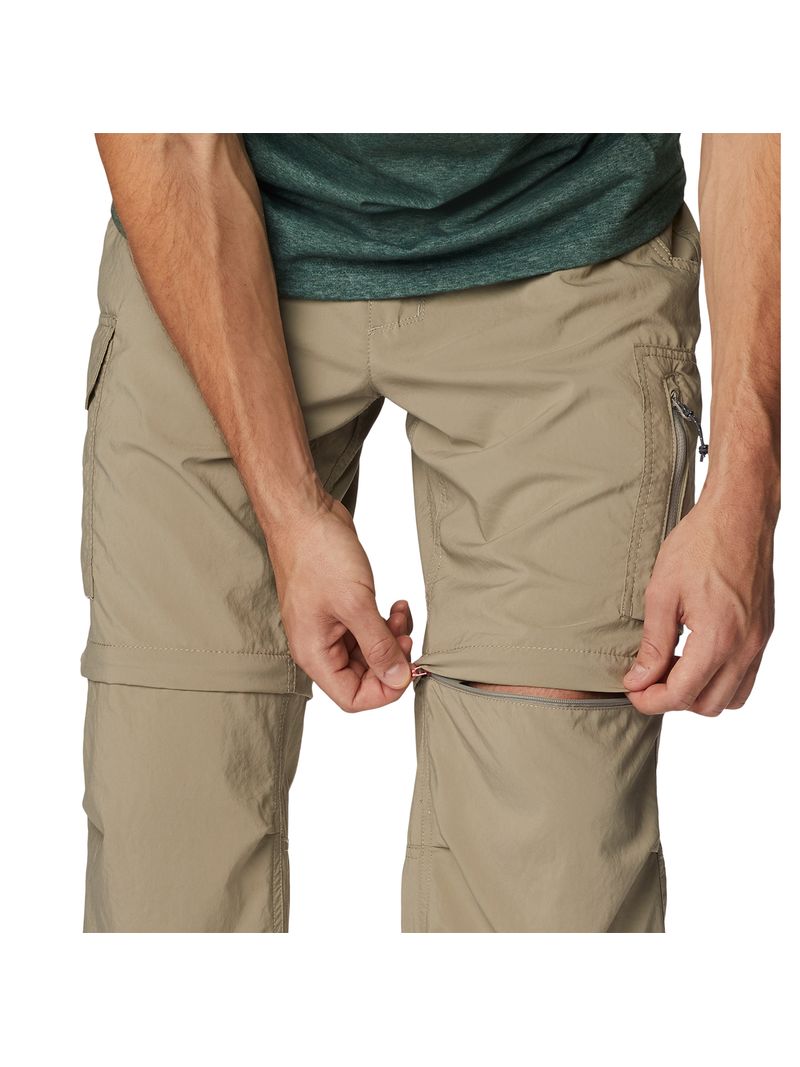 Pantalón Hombre Silver Ridge Utility Convertible Beige Columbia