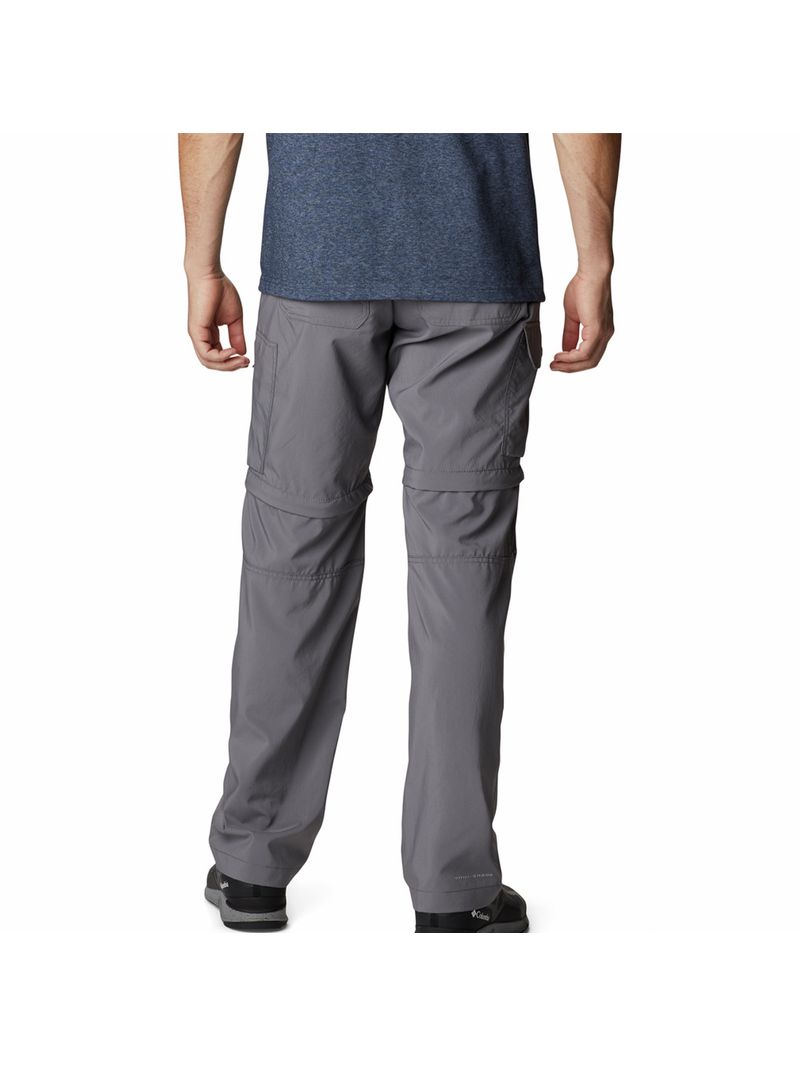 Pantalón Hombre Silver Ridge Utility Convertible Gris Columbia