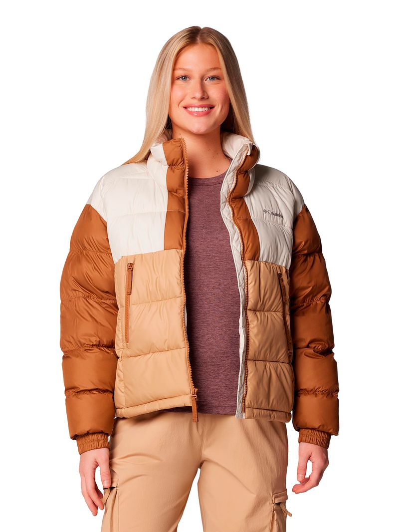 Parka-Mujer-Pike-Lake-II-Cropped-Beige-Columbia