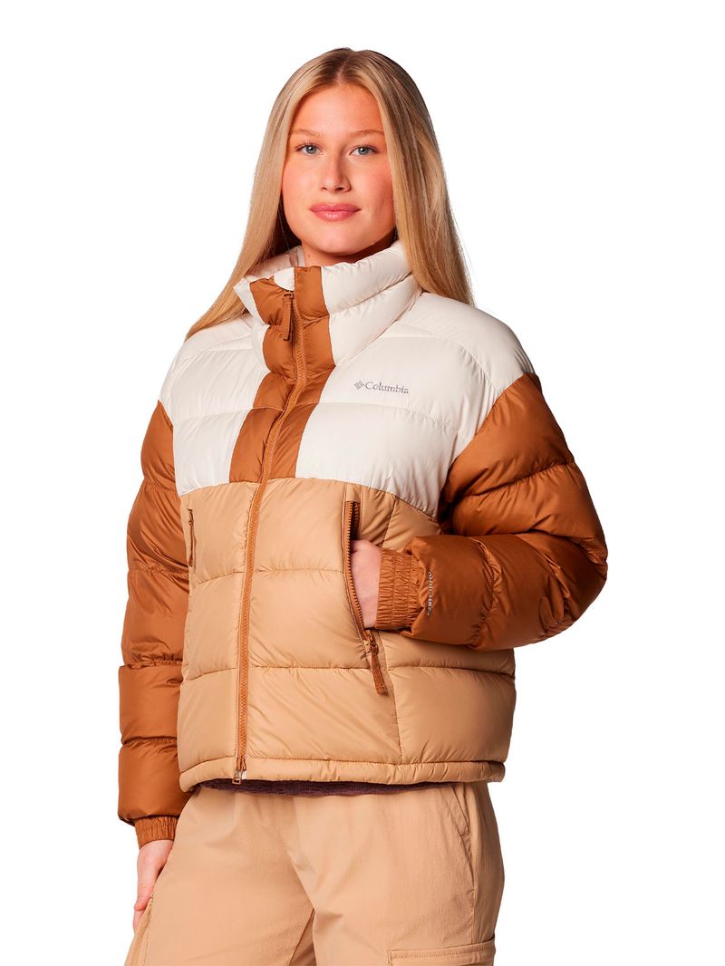 Parka-Mujer-Pike-Lake-II-Cropped-Beige-Columbia