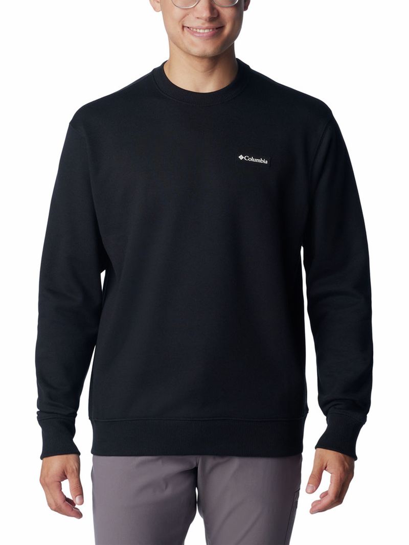 Poleron-Hombre-Marble-Canyon-Crew-Negro-Columbia